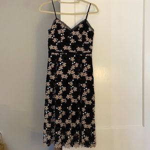 Shoshanna Floral Lace A-Line Dress